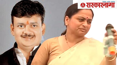 Balu Dhanorkar and Pratibha Dhanorkar
