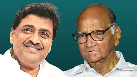 Ashok Chavan, Sharad Pawar