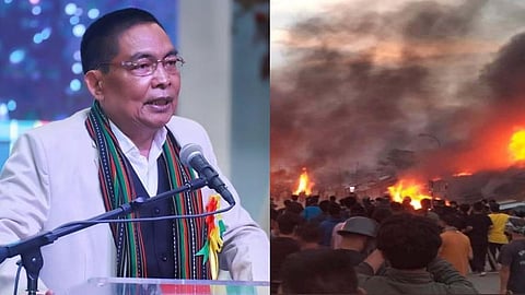 BJP MLA Vungzagin Valte attacked 