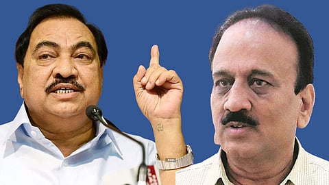 Eknath Shinde, Girish Mahajan