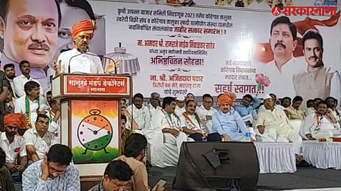 Ajit Pawar in Koregaon