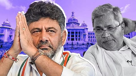 DK Shivakumar And CM Siddaramaiah 