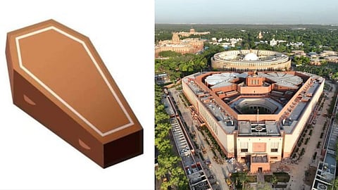 RJD ON New Parliament  Building : 