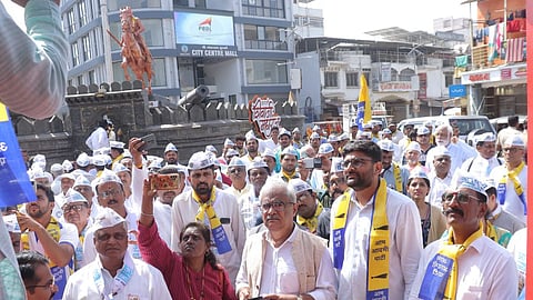 AAP's Swarajya Yatra  