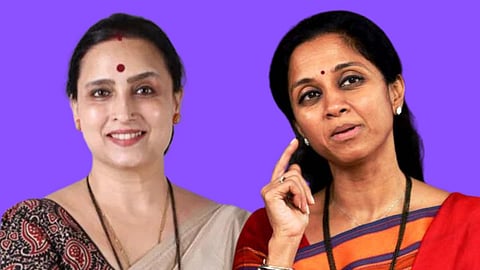 Chitra Wagh, Supriya Sule