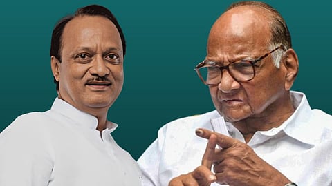 Ajit Pawar, Sharad Pawar