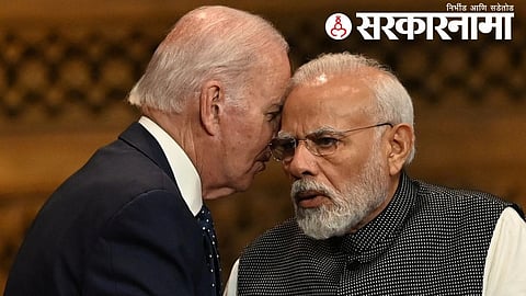 Joe Biden, Narendra Modi