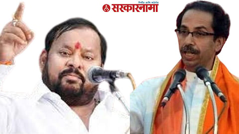 Shahajibapu Patil, Udhav Thackeray