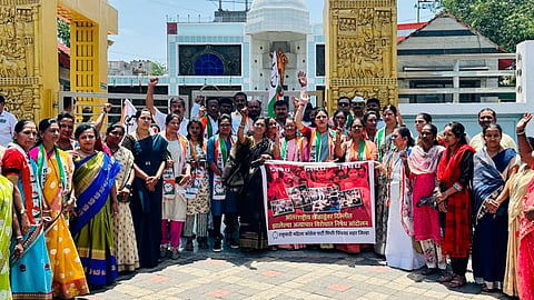 NCP Support to  Wrestlers Protest: 