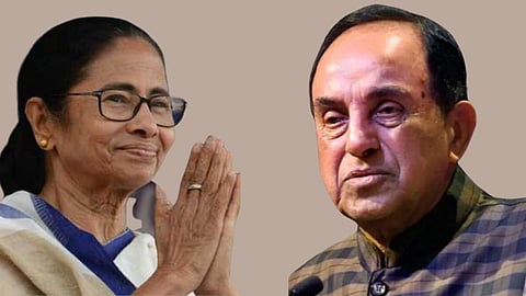  Mamata Banerjee, Subramanian Swamy  