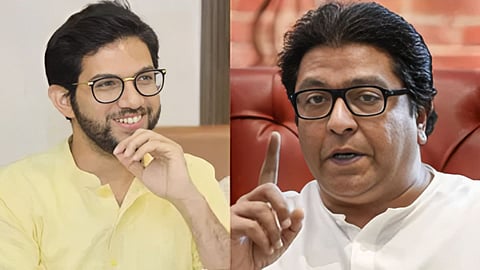 
Aditya Thackeray and Raj Thackeray