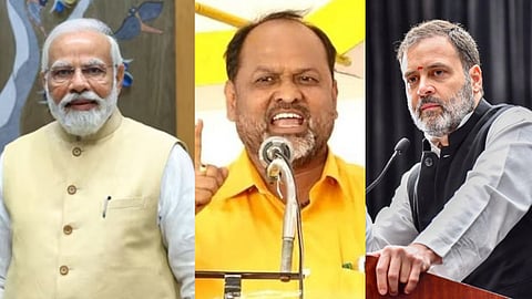 Mahadev Jankar, Narendra Modi, Rahul Gandhi 