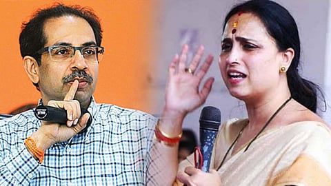 Chitra Wagh Share Balasaheb Theckray Video