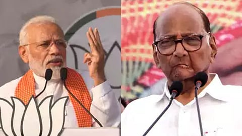 Sharad Pawar Narendra Modi 