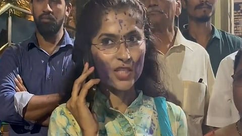 Ayodhya Paul Ink Attack  