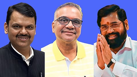Devendra Fadnavis, Hitendra Thakur, Eknath Shinde