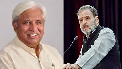 H K Patil ; Rahul Gandhi 