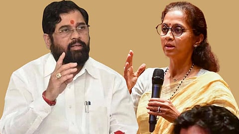 Eknath Shinde-Supriya Sule 