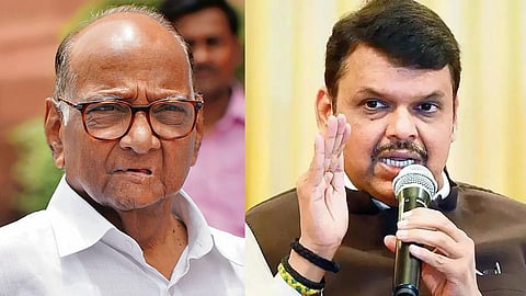 Devendra Fadnavis- Sharad Pawar