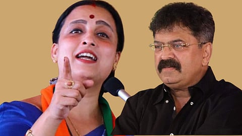 Chitra Wagh-Jitendra Awhad 