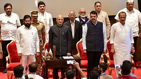 Ajit Pawar  Deputy CM Oath Ceremony 