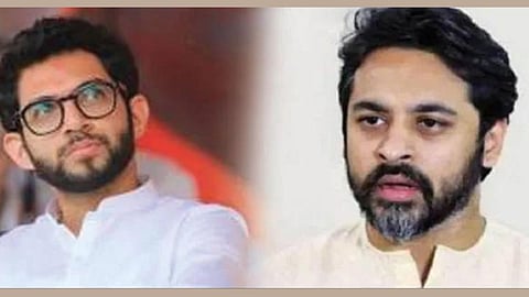 Aaditya Thackeray, Nilesh Rane 