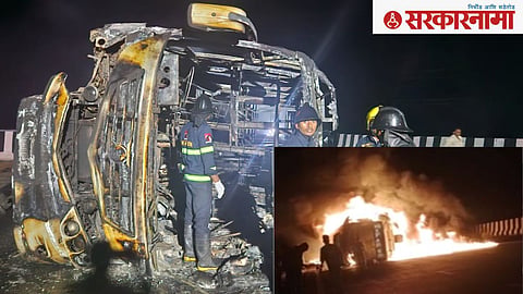 Accident on Samruddhi Highway
