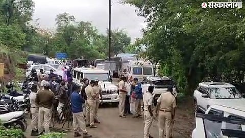 Encrochment on Vardhangad 