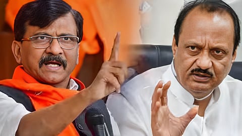 Sanjay Raut and Ajit Pawar