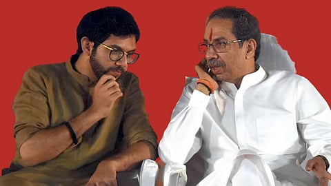 Uddhav Thackeray and Aditya  Thackeray