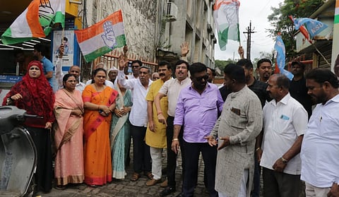 Congress Agitation at Nashik