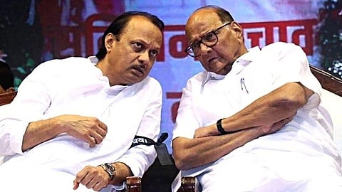 Sharad Pawar & Ajit Pawar 