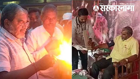 Raju Shetti hunger strike On Manipur Issue : 