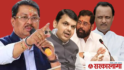 Vijay Wadettiwar, Devendra Fadanvis, Eknath Shinde and Ajit Pawar