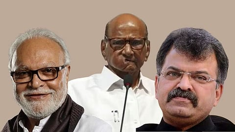 Chhagan Bhujbal - Jitendra Awhad 