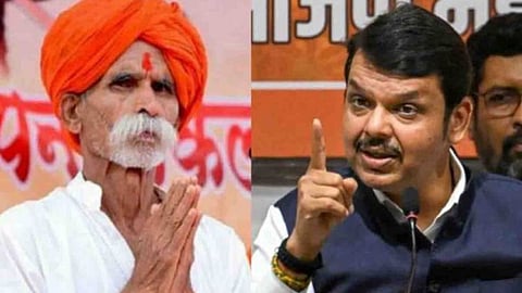 Devendra Fadnavis- Sambhaji Bhide 