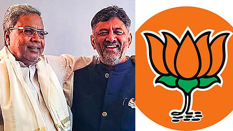 Siddaramaiah-Dk Shivakumar-BJP