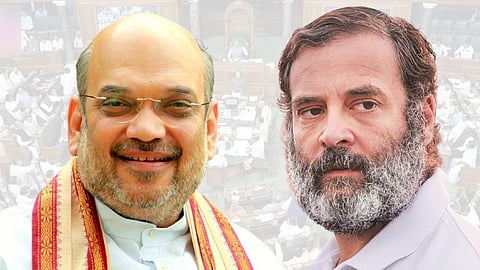 Amit Shah, Rahul Gandhi