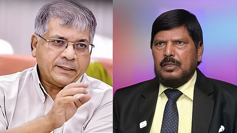 Prakash Ambedkar and Ramdas Athawale