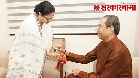 Mamata Banerjee ties Rakhi Uddhav Thackeray