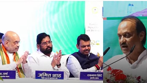 Amit Shah-Eknath Shinde-Devendra Fadnavis-Ajit Pawar 