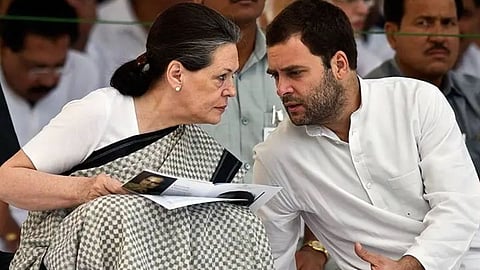 Rahul Gandhi and
Sonia Gandhi