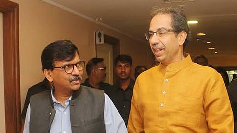 Uddhav Thackeray and Sanjay Raut 