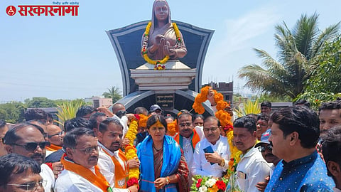 Pankaja Munde In Lonand 