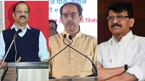 Sada Sarvankar - Uddhav Thackeray - Sanjay Raut 