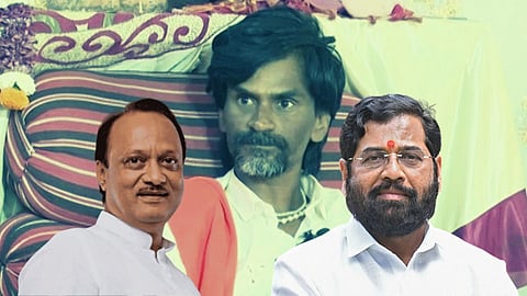 Eknath Shinde - Manoj Jarange Patil  