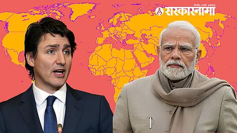 Justin Trudeau, Narendra Modi