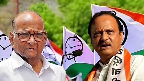 Sharad Pawar and Ajit Pawar  