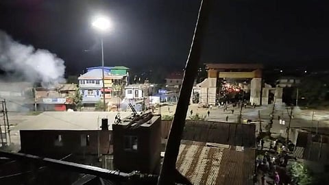  CM Biren Singh House Attack 
