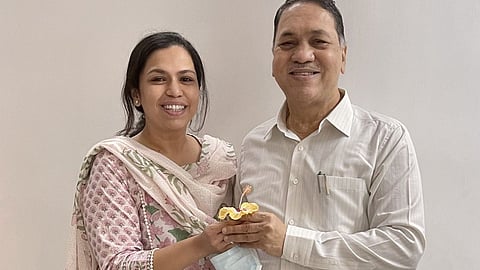 Dilip Walse Patil-Purva Walse Patil 